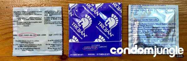 Condom Expiration Date - Wrapper