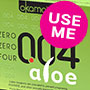 Okamoto Zero Zero 004 Aloe Condom
