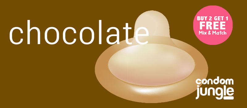 chocolate flavored condoms