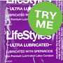LifeStyles Ultra Lubricated Spermicidal