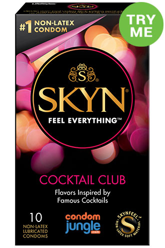 SKYN Cocktail Club flavored condoms