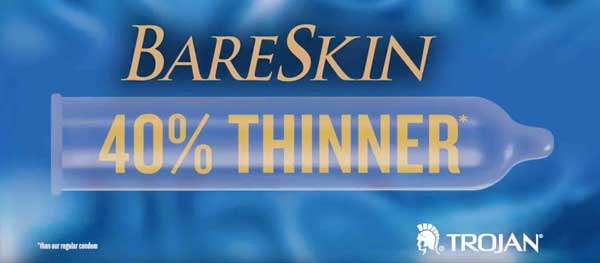 Trojan Bare Skin 40% Thinner